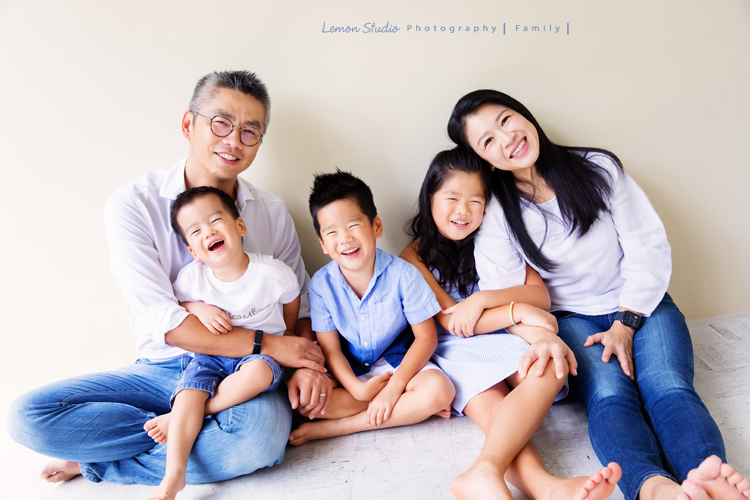 明潔媽麻一家全家福攝影