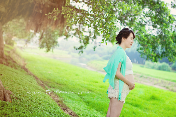 雜誌戶外孕媽媽攝影