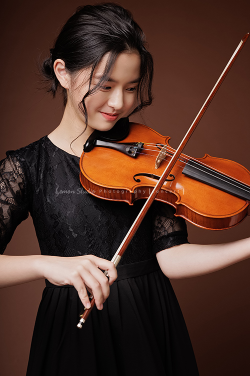 四位孩子的音樂會攝影