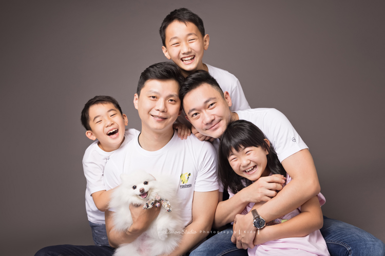 檸檬巷館專業拍攝全家福攝影, 全家福拍照, 全家福寫真