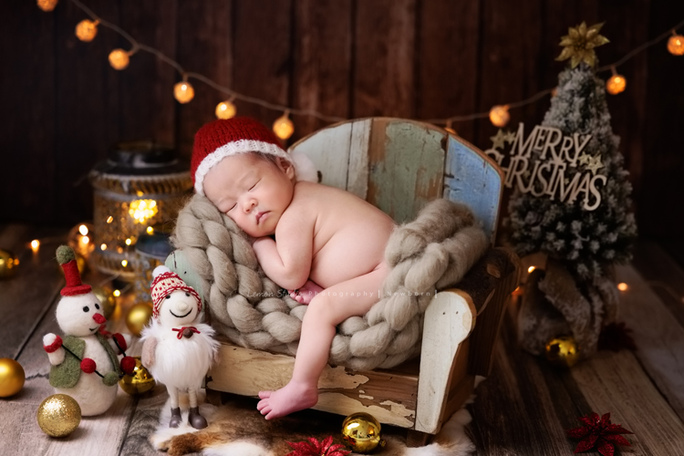 聖誕新生兒寶寶
