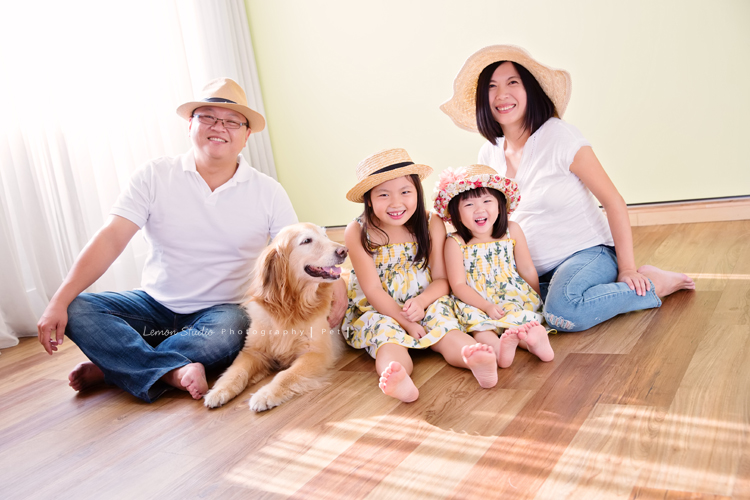 檸檬巷館專業拍攝全家福攝影, 全家福拍照, 全家福寫真