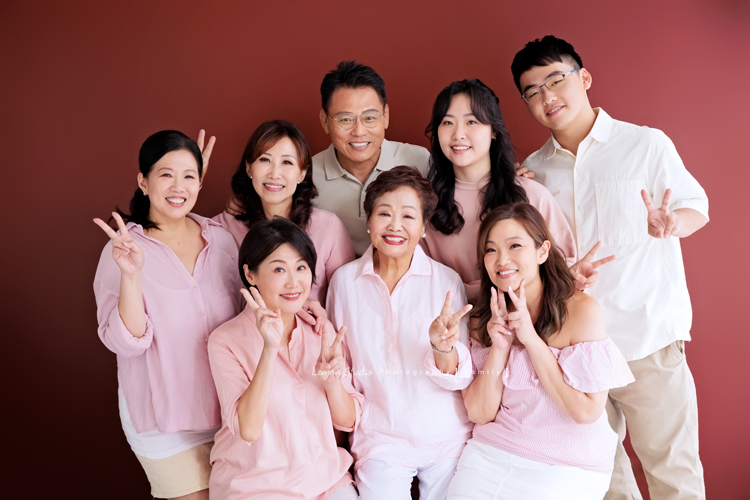 明惠一家家庭寫真