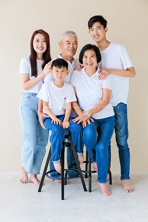 Michelle一家家庭寫真